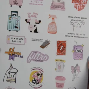 Stickers GIRL MATH