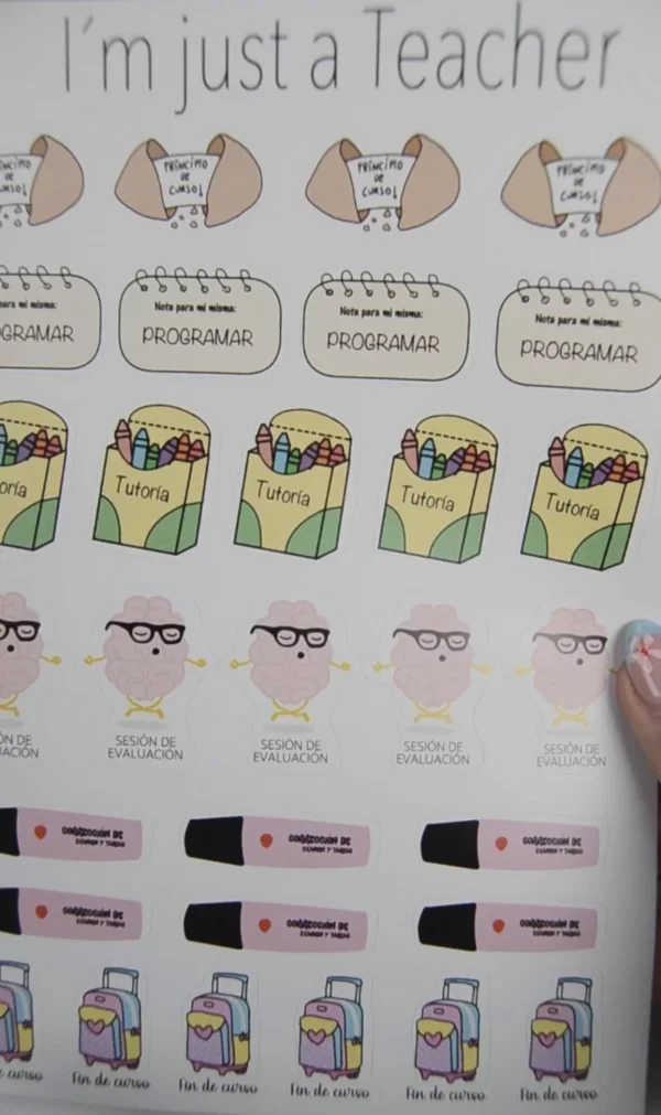 Stickers I´M JUST A TEACHER
