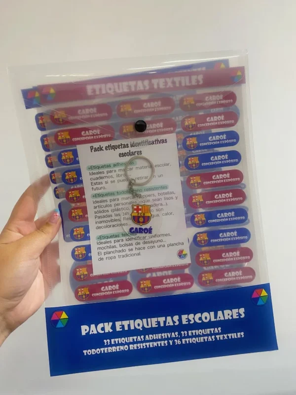 Pack Etiquetas Escolares - Imagen 2