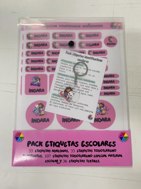 Pack Etiquetas Escolares - Imagen 5
