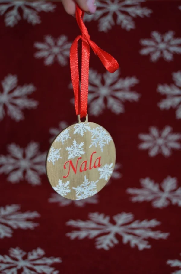 Bola de navidad nombre