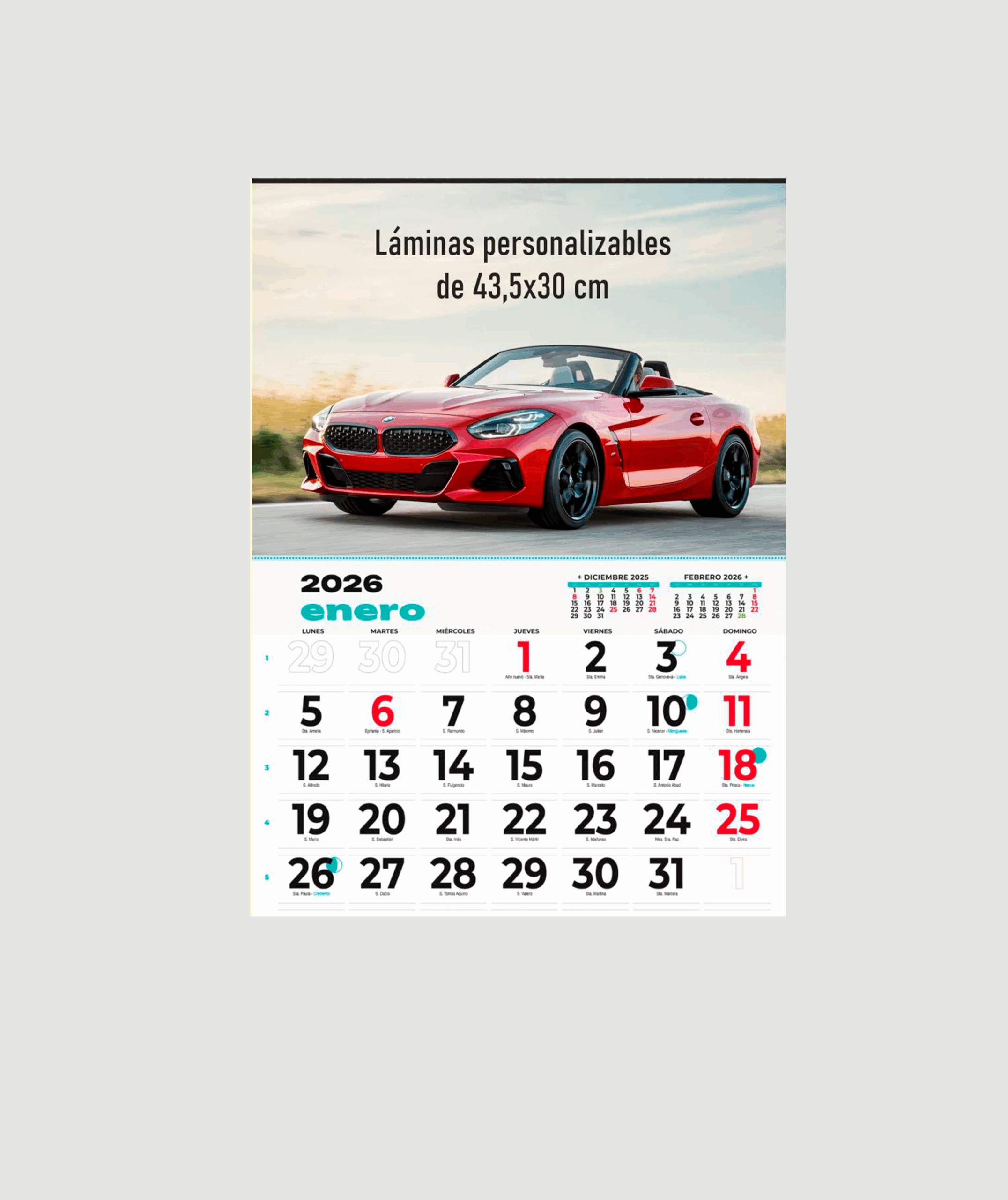 Calendarios 2026 - Imagen 3